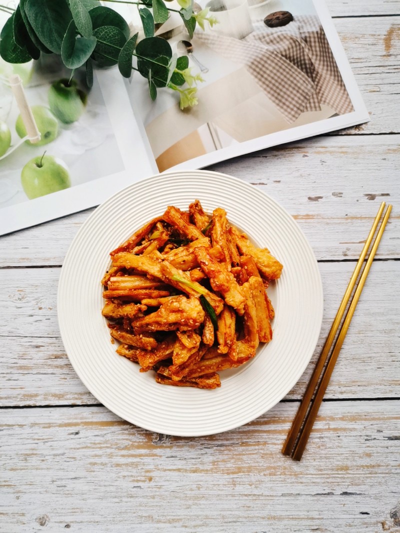 雪菜中卷的家常做法,制作方法与配料