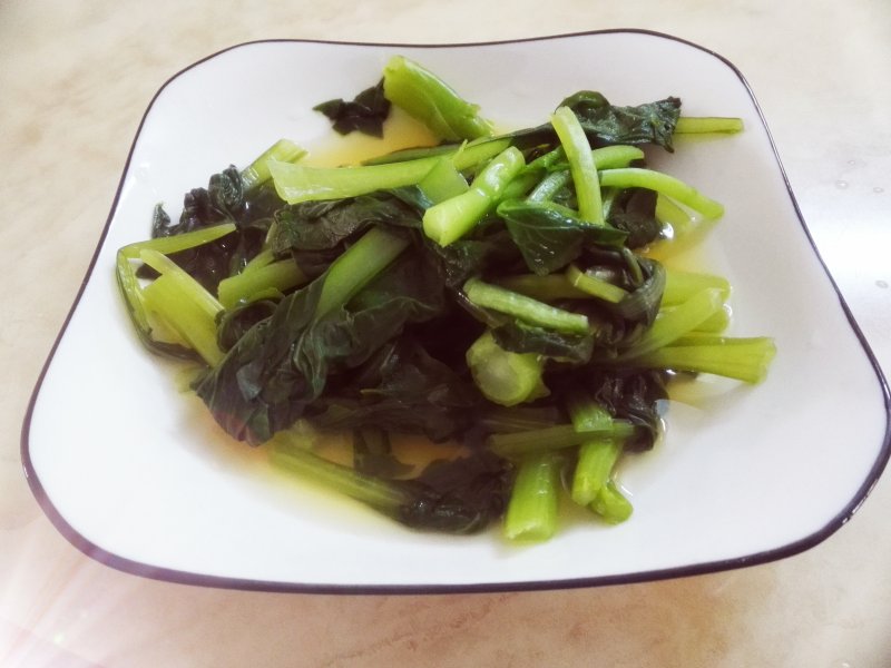 炒红苋菜正宗做法,做法和配料