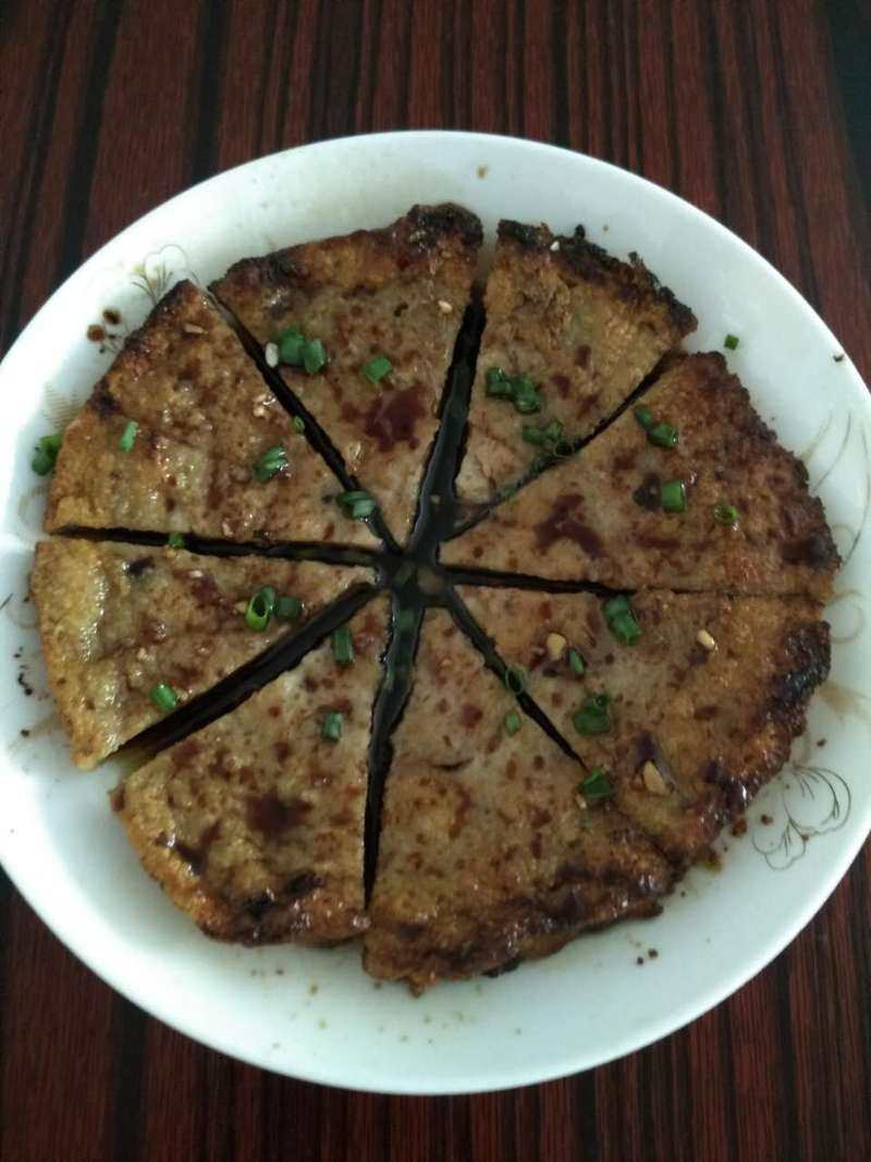 槐花蛋饼家常做法,食谱大全